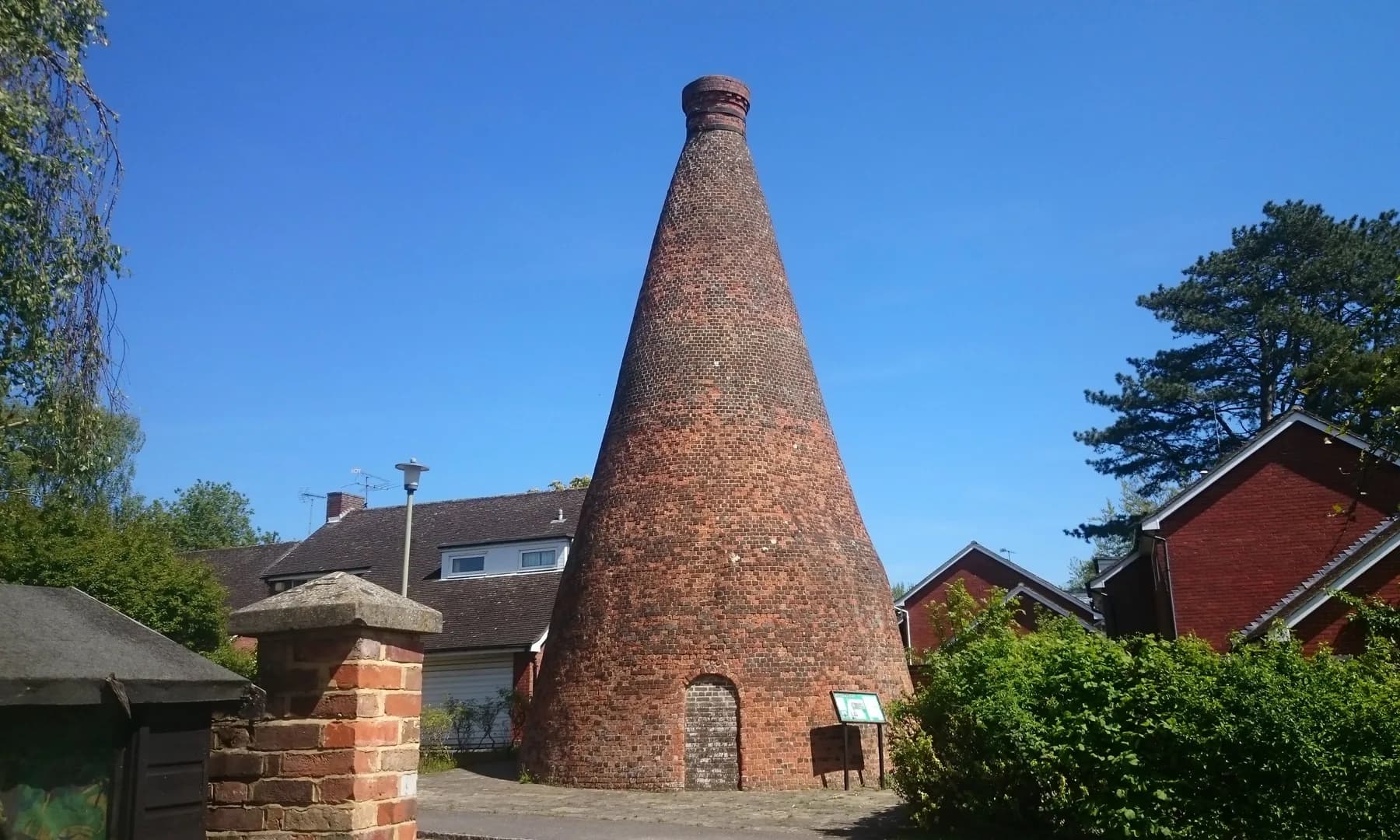 The historic brick kiln at Nettlebed, Oxfordshire