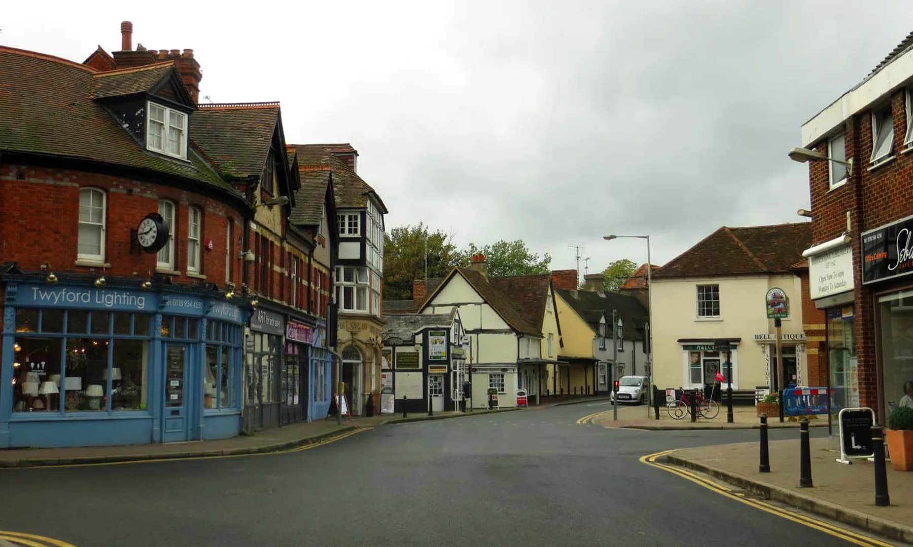 Twyford High Street in Berkshire