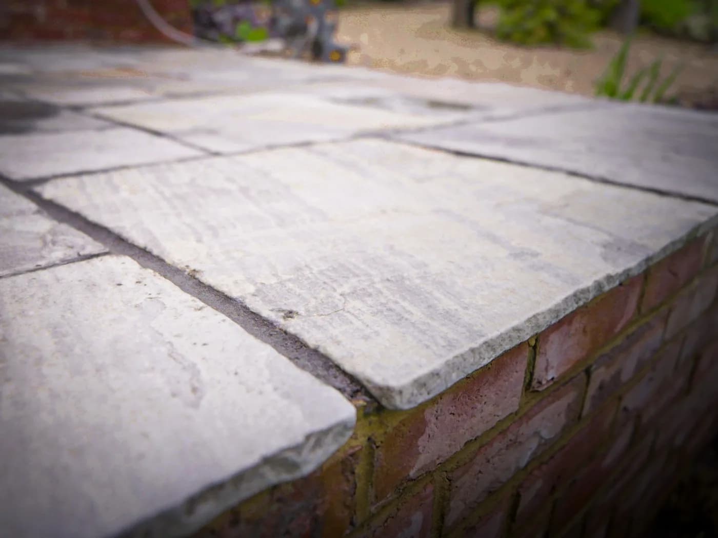 Close-up of a clean tile