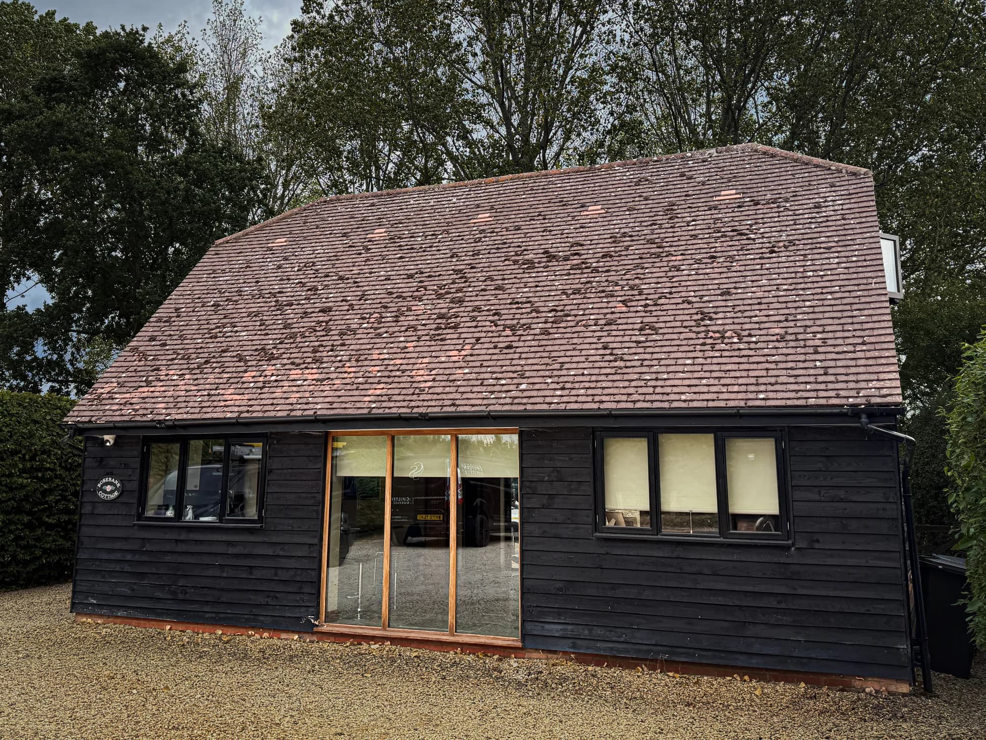 Roof Cleaning in Aylesbury — before