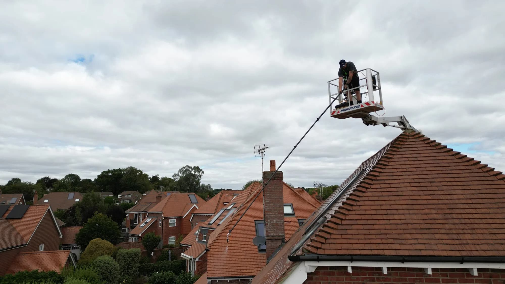 How to Clean Solar Panels on a roof