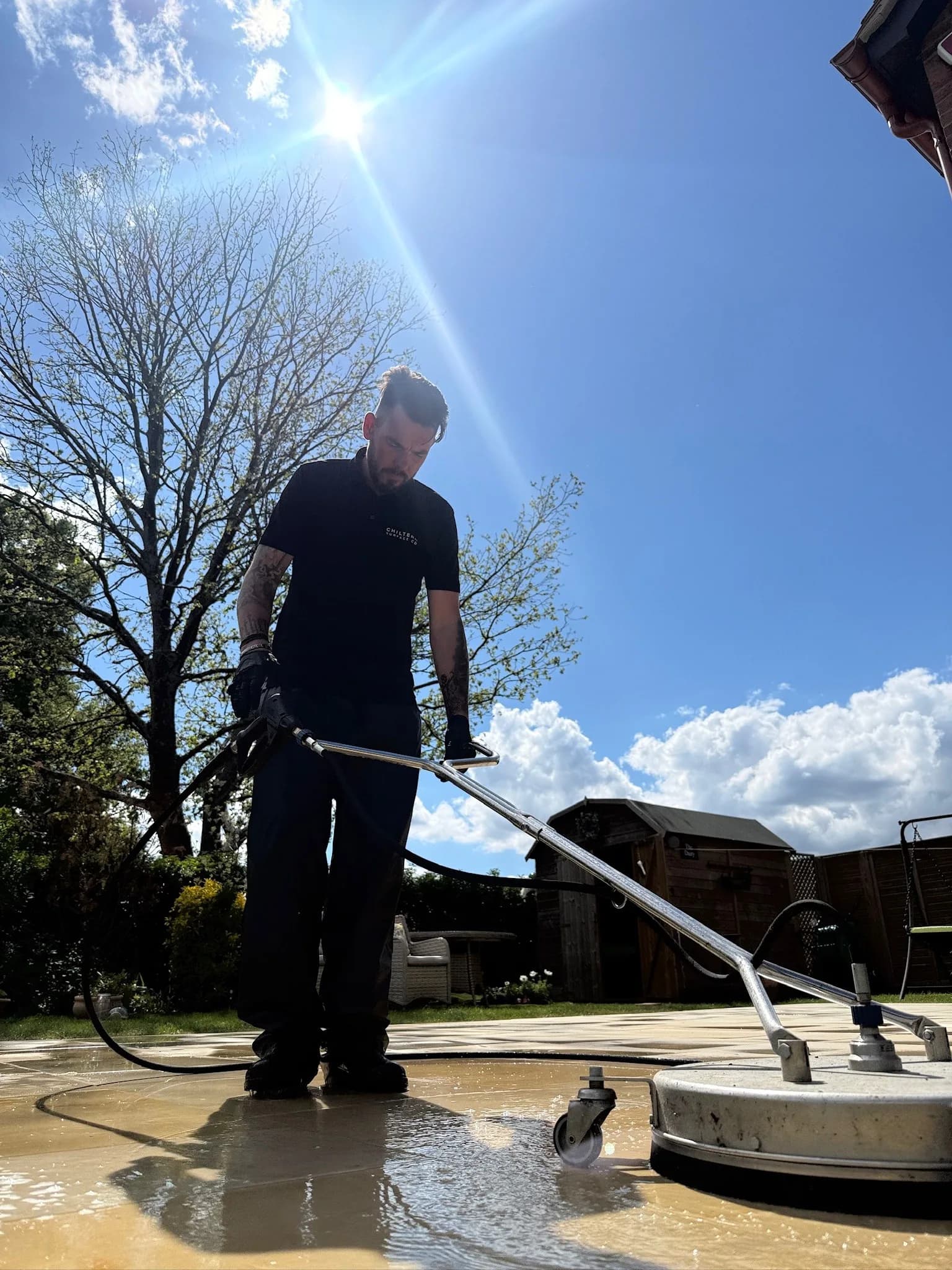 Block Paving Driveway Cleaning and Restoration