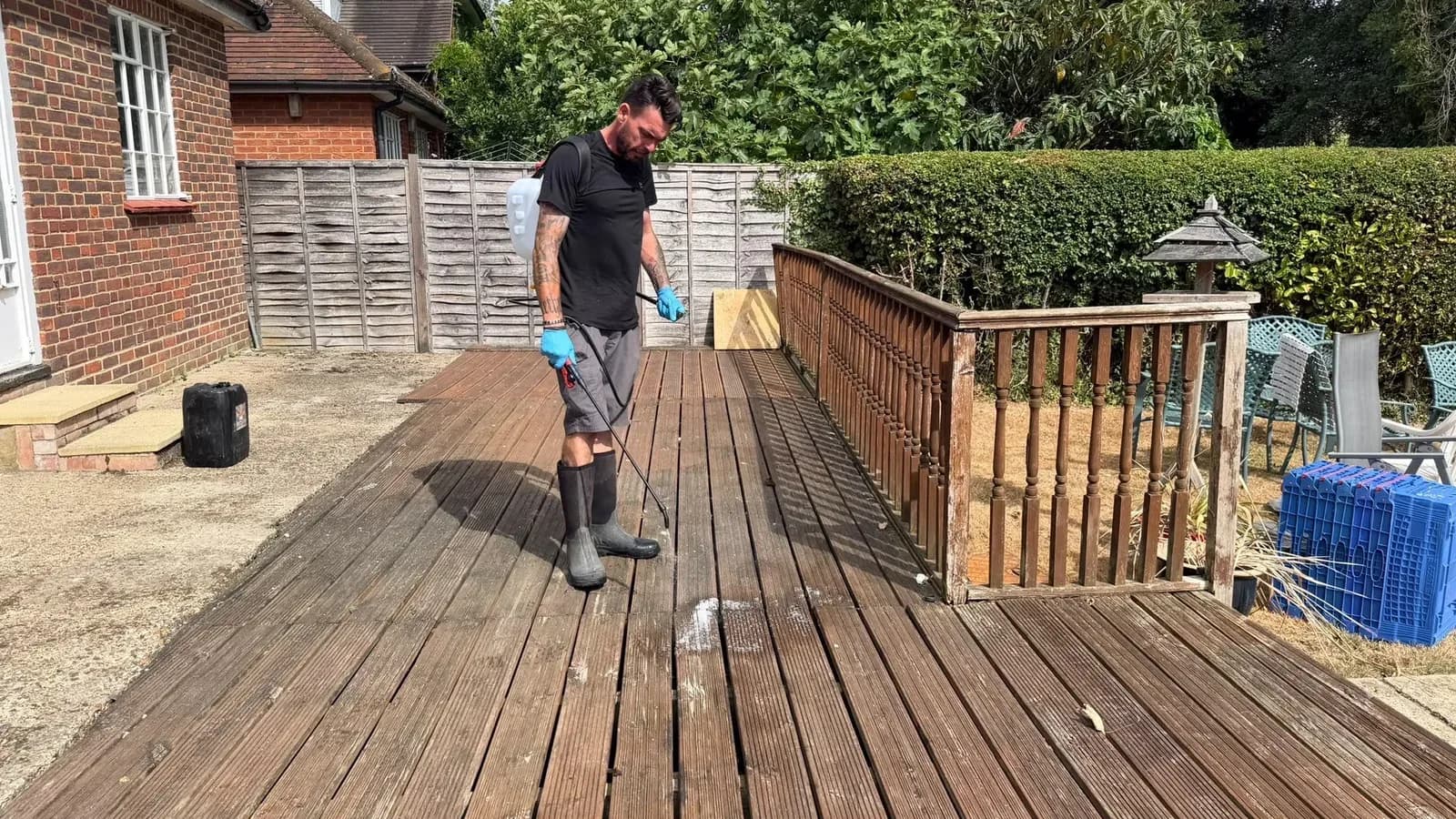 Slippery Decking in Winter: Why It Happens and When to Get Help