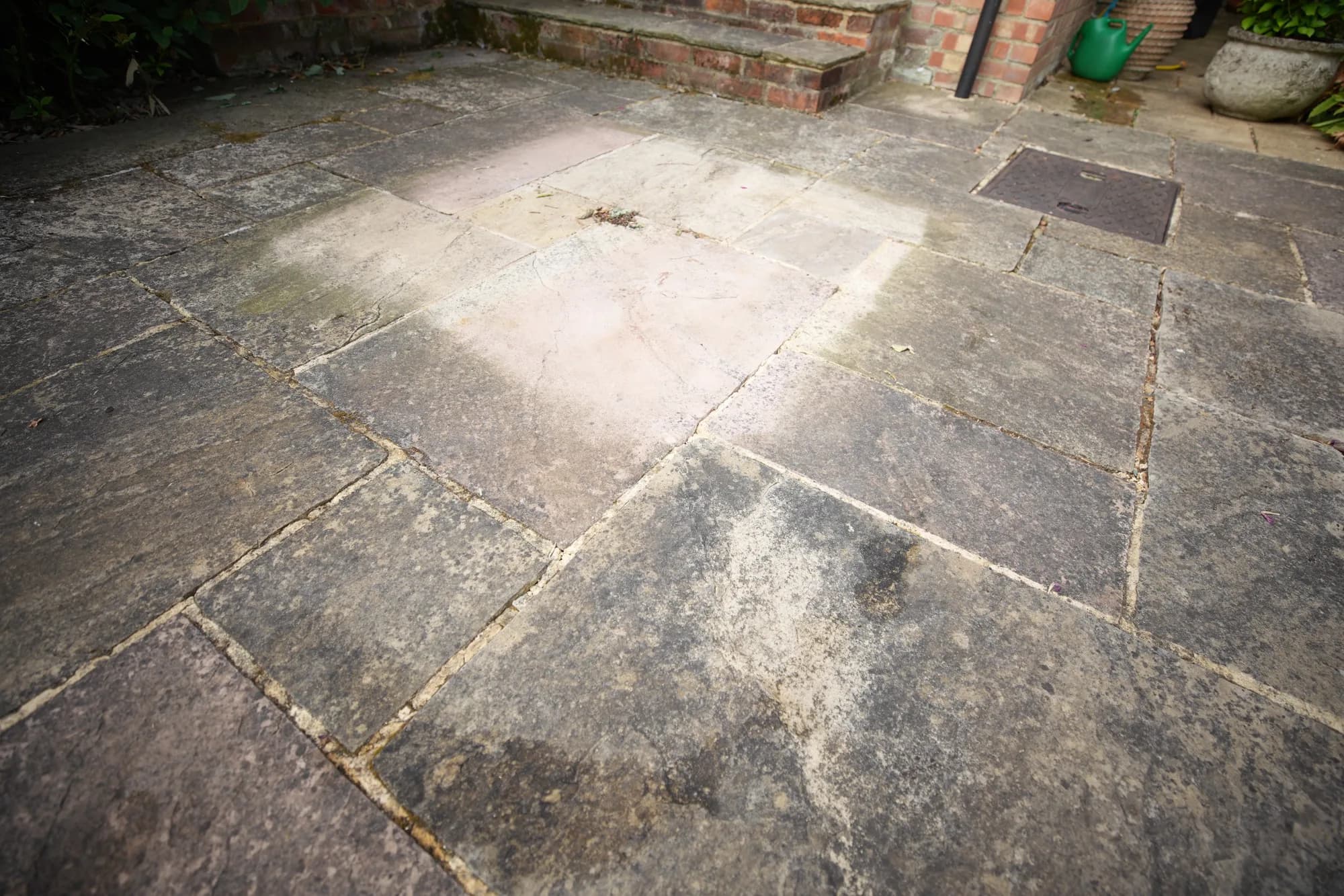 Black Spot on Sandstone