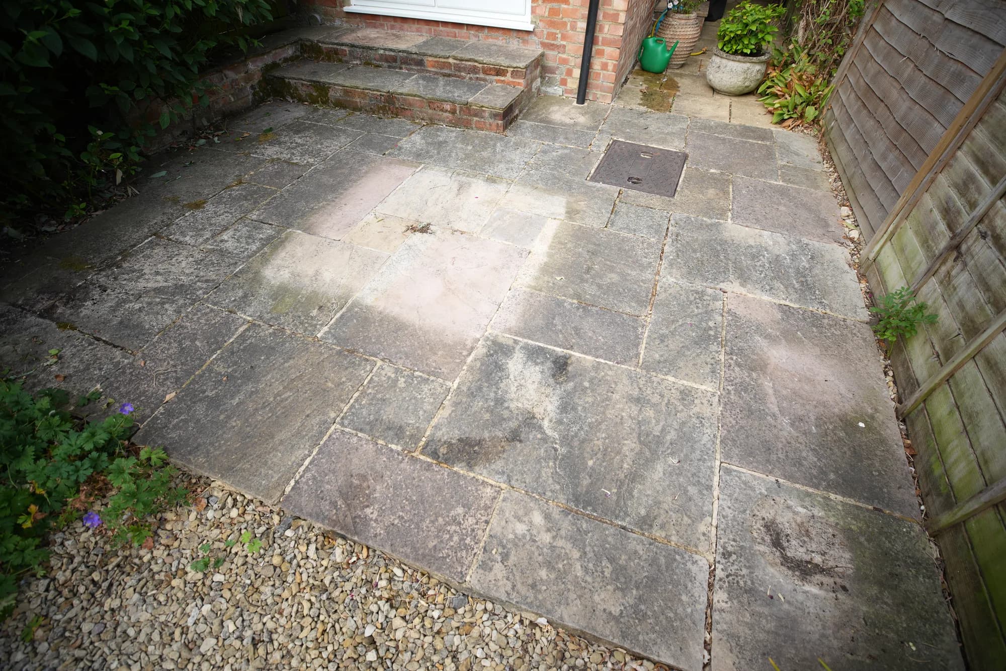 Black Spot on Sandstone