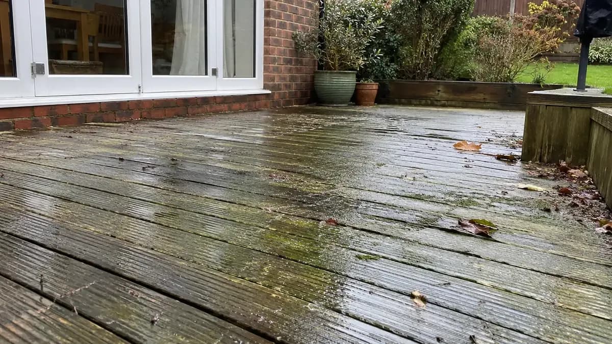 How to Clean a Deck With a Pressure Washer: The Safe, Mark-Free Method