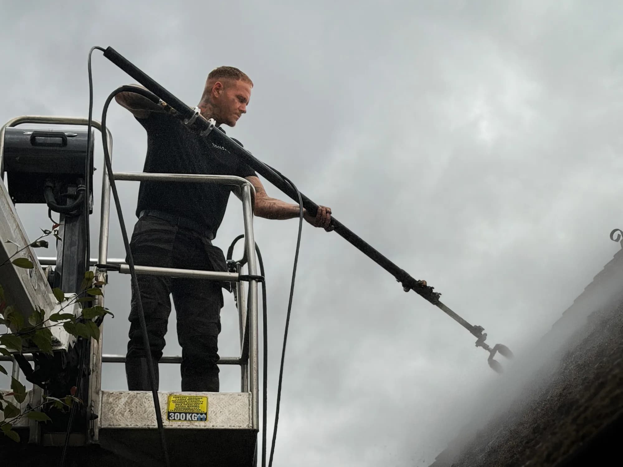 Controlled Low-Pressure Clay Tile Cleaning — Aylesbury