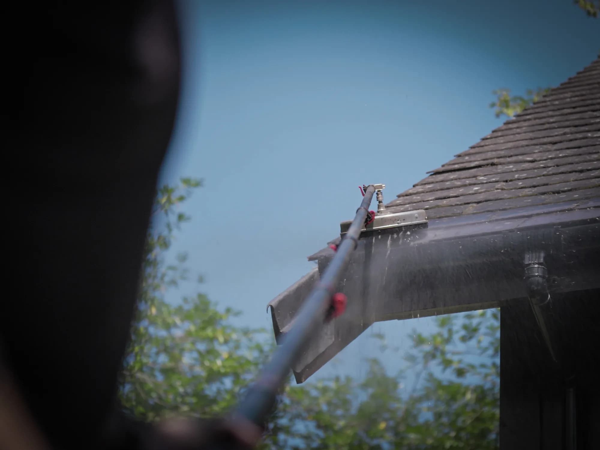 Controlled Low-Pressure Slate Cleaning — Marlow